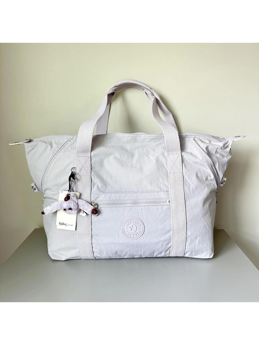 Kipling Art Medium Tote Bag Extra Large Size Joy Pink NWT